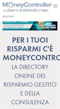 Mobile Screenshot of moneycontroller.it